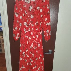 Indigo Rose XL Red dress